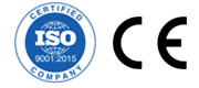 An ISO and CE certified company